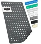 HITSLAM Badewannenmatte Rutschfest, 89 x 40cm Lange Antirutschmatte Badewanne,