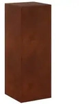 vidaXL Pflanzenst&auml;nder Rostoptik 30 x 30 x 80 cm Wetterfeststahl