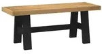 vidaXL Esstischbank NOAIN 120 x 41 x 45 cm Massives Kiefernholz Natur