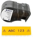 Endlos-Etikett aus Vinyl, 38,1 mm x 7,62 m, gelb, Brady M5C-1500-595-YL-BK