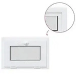 vidaXL Kippfenster f&uuml;r den Keller RISOR 60 x 45 cm PVC und Glas