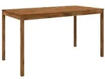 vidaXL Gartenbar-Tisch Natur 196 x 100 x 105 cm Massivholz Akazie