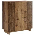 vidaXL Sideboard Altholz 67 x 34,5 x 75 cm Holzwerkstoff