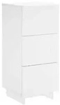 vidaXL Sideboard Wei&szlig; 33.5 x 34.5 x 75 cm Holzwerkstoff