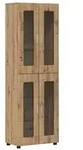 vidaXL Highboard FLORIN Artisan-Eiche 60 x 35 x 182 cm Holzwerkstoff