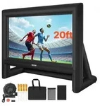 VEVOR aufblasbare Filmleinwand Projektion Beamer Leinwand aus 600D,