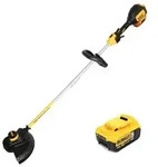 Dewalt DCM 561 PBS Akku Rasentrimmer 18V Brushless + 1x Akku 5,0Ah - ohne Ladeger&auml;t