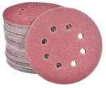 Schleifscheiben 125mm Klett 8 Loch Rund 100 60 K&ouml;rnung 100x60 Grit