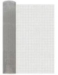 vidaXL Mesh Bildschirm 60 x 200 cm 6 Mesh Edelstahl 201 Silber