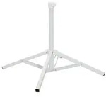vidaXL Sonnenschirmst&auml;nder Wei&szlig; Stahl f&uuml;r 25-32 mm Mast