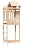 vidaXL Spielturm Braun 52,5 x 85 x 238 cm Massives Kiefernholz