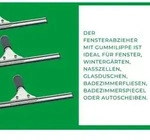Novaliv Sparset Fensterabzieher Profi 25 cm + 45 cm Fensterreiniger Edelstahl...