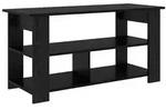 vidaXL TV-St&auml;nder Schwarz Eichen-Optik 100 x 40 x 50 cm