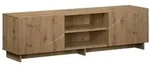 vidaXL TV-St&auml;nder 140 x 34.5 x 40 cm Artisan-Eiche Holzwerkstoff