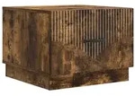vidaXL Couchtisch Ger&auml;ucherte Eiche 49 x 50 x 37 cm Holzwerkstoff