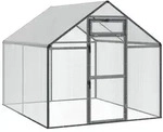 vidaXL Vogelk&auml;fig Anthrazit 181,5 x 221 x 173,5 cm