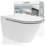 OWANO Dusch-WC, Wei&szlig;, Basic, Sp&uuml;lrandlos, Slim