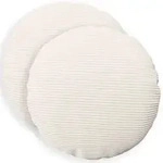 vidaXL Kissenbezug 2 pcs HEERLEN Creme &Oslash; 40 cm Cord