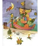 Janoschs Adventskalender Weihnachtsschiff