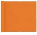 vidaXL Balkonsichtschutz Orange 100 x 800 cm Oxford-Stoff