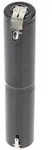 Notleuchtenakku NiMH 2,4V 4,2Ah L1x2 4/5 Sub-C mit Faston-Anschlu&szlig; +4,8mm /...