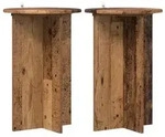 vidaXL Pflanzenst&auml;nder 2 pcs Altholz &Oslash;40 x 60 cm Holzwerkstoff