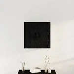 vidaXL Wandschrank Schwarz Eiche 60x31x60 cm Holzwerkstoff