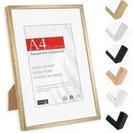 Bilderrahmen DIN A4 Aluminium Alu | Champagner Gold A4(21x29,7cm) 1x