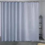 Duschvorhang &Uuml;berl&auml;nge 275x180cm Grau Blau Antibakteriell Wasserdicht