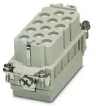Phoenix Contact 1636347 Buchseneinsatz HC-K 12 + 2 + PE Crimpen 1 St.
