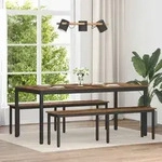 vidaXL Bank Altholz 160 x 35 x 45 cm Holzwerkstoff