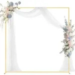 VEVOR Bogenhintergrundst&auml;nder, 2x2 m, Hochzeitbogen, quadratischer,...