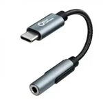 MicroConnect USB-C to Audio Adapter, Silver 13cm