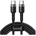Baseus Cafule PD2.0 100W Blitzladung USB f&uuml;r Typ-C Kabel (20V 5A)2m Grau+Schwarz