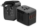 Tech-Protect TA200 EU / UK US AU-Adapter - schwarz