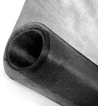 Fiberglas Fliegengitter 100x130cm Schwarz Schneidbar Insektenschutz