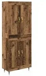 vidaXL Highboard Altholz 69,5 x 34 x 90 cm Holzwerkstoff