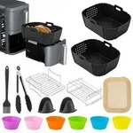 Airfryer Zubeh&ouml;r f&uuml;r Ninja Double Stack XL SL400EU SL451EU,Hei&szlig;luftfritteuse