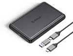 Orico DDL25-C3 2,5&prime;&prime; HDD/SSD USB-C 5Gb/s Festplattenlaufwerk - Schwarz