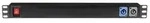 "Showgear 19" 1U Socketstrip 7 Mit Powercon-Eingang"