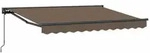 vidaXL Einziehbare Markise Taupe 4,5 &times; 3 m Polyester und Aluminium