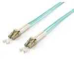 Equip FO Patchkabel, LC/LC 50/125 &mu;m OM3, 35 m, Duplex, Multimode, Farbe: Aqua,