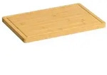vidaXL Schneidebrett 30x20x1,5 cm Bambus
