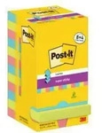Post-it Haftnotiz Super Sticky R330-SSCOS-P8+4 76x76mm 90Bl 12 St.