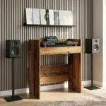 vidaXL DJ Tisch Altholz 82 x 45 x 102 cm Holzwerkstoff