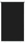 vidaXL Au&szlig;enrollo 90% UV-Block Schwarz 80 x 140 cm HDPE