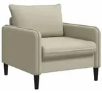 vidaXL XL Sessel Sand Samt