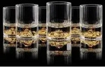 Schnapsgl&auml;ser Kristall 45 ml 24K Gold Schnapsgl&auml;ser Goldberg 6 Pcs