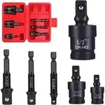 Stecknuss Adapter 6er 1/4 3/8 1/2 Kardangelenk Reduzierst&uuml;ck CJT001