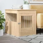 vidaXL Hundek&auml;fig im M&ouml;belstil Sonoma-Eiche 64,5x80x71cm Holzwerkstoff